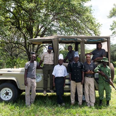 Tansania Safari Busch Frühstück Team Safari